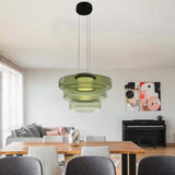 Lámpara colgante de cristal de estilo Bauhaus