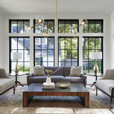 Lámpara Bifurcation Sputnik de cristal burbuja