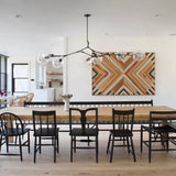 Lámpara Bifurcation Sputnik de cristal burbuja