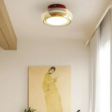 Plafón LED acrílico pequeño vintage