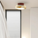 Plafón LED acrílico pequeño vintage