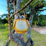 Lámparas colgantes solares, farolillos en forma de búho