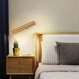 Apliques de pared modernos de madera con grietas Decoración para el hogar Aplique de pared