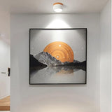 Plafones nórdicos LED cilíndricos para pasillos