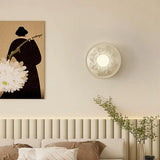 Aplique moderno de resina café con leche