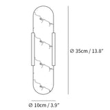 Melange Aplique Alabastro Alargado