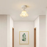 Lámpara de techo Tiffany Simple Mini Flor francesa