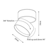 Lámpara de techo de superficie Favilla