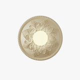 Aplique moderno de resina café con leche