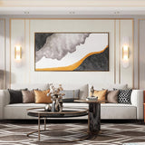 Melange Aplique Alabastro Alargado