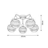 Lámpara de techo Rylee