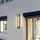 Aplique de pared cuadrado para exteriores