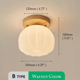 Lámpara de techo Descarga de calabaza