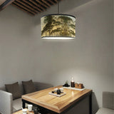 Pantalla de lámpara colgante de estilo retro