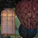 Linterna solar Diseño de globo de aire