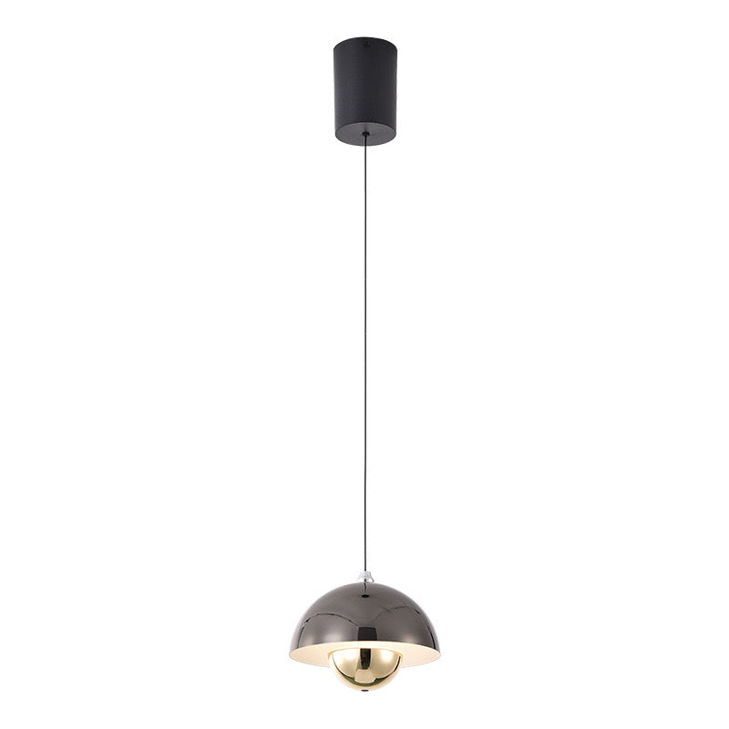 Lámpara colgante elevable en forma de vaina