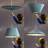 Lámpara colgante LED elástica y creativa