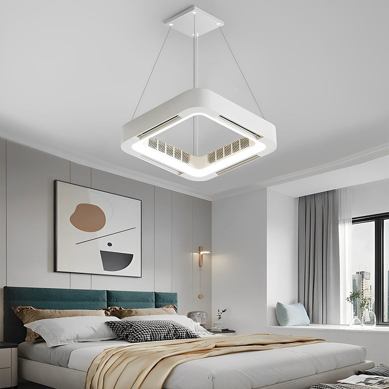 Ventiladores de techo modernos sin aspas Luces