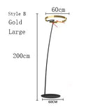 Lámpara de pie nórdica LED Pesca de diseño