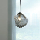 Lámpara colgante de cristal de lava
