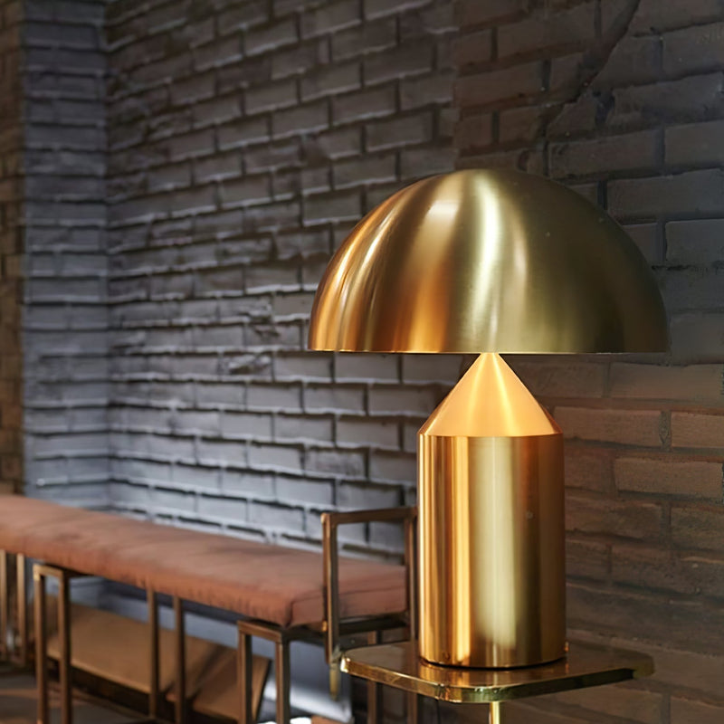 Lámpara de mesa de metal Atollo