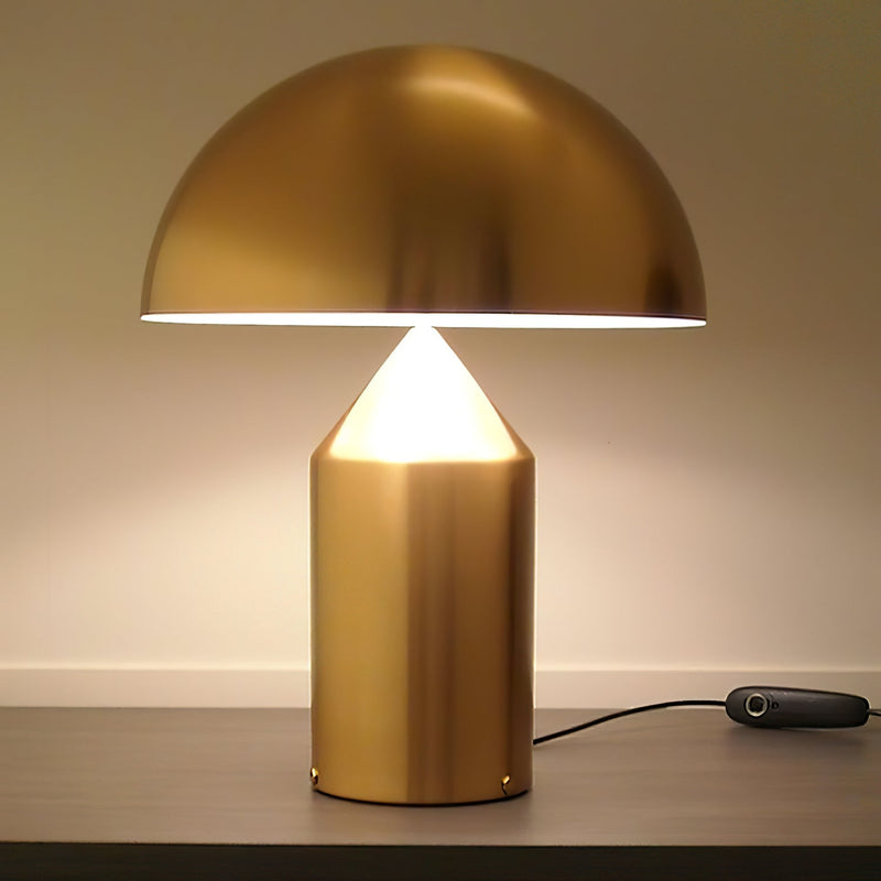 Lámpara de mesa de metal Atollo