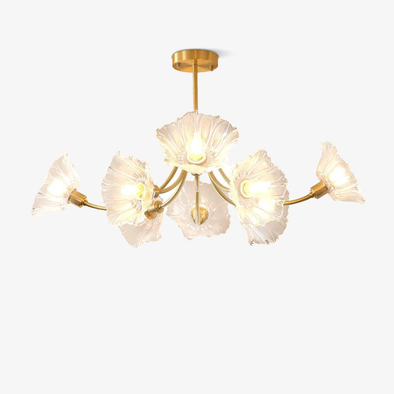 Lámpara de cristal Flor de Kalin