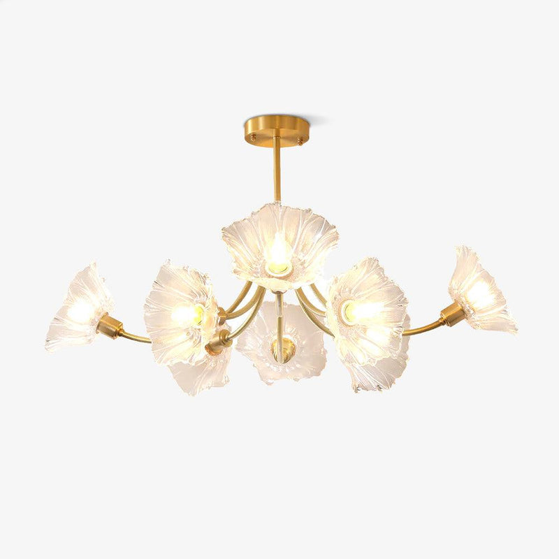 Lámpara de cristal Flor de Kalin