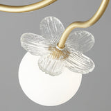 Lámpara de cristal Flor en flor