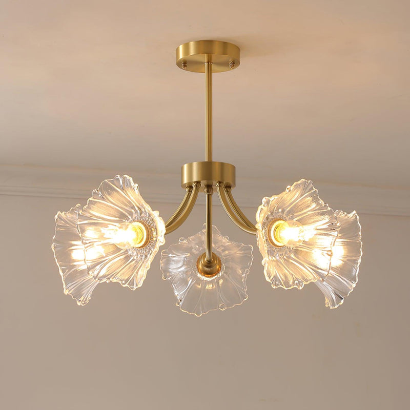 Lámpara de cristal Flor de Kalin