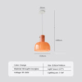 Ártico - Lámpara colgante nórdica de cristal led
