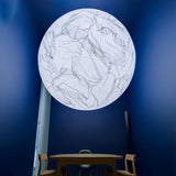Lámpara colgante Seda lunar