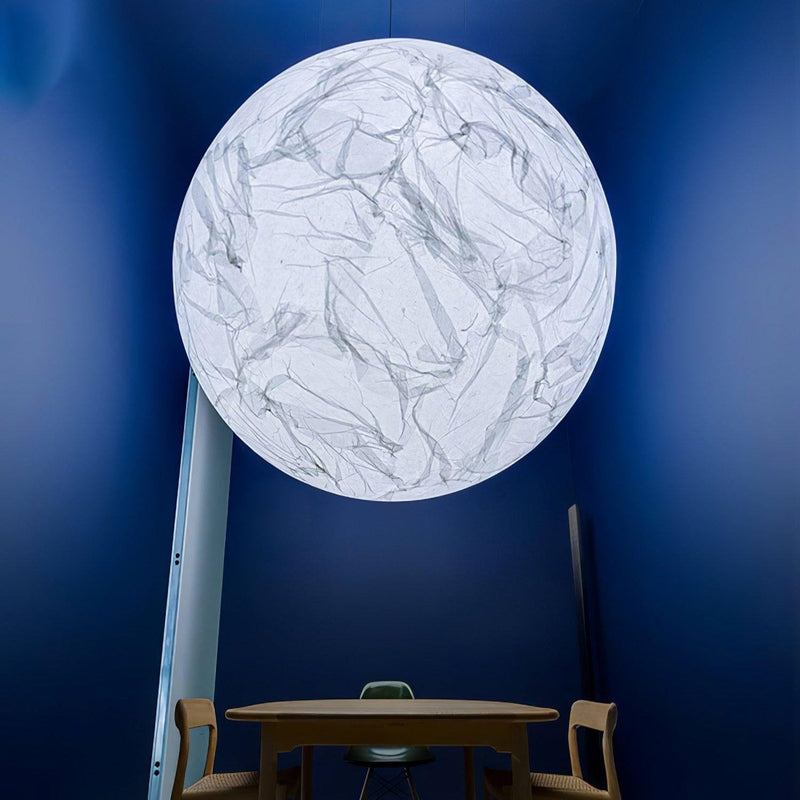 Lámpara colgante Seda lunar