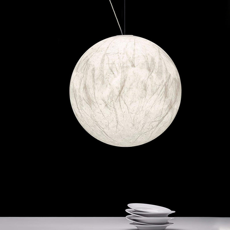 Lámpara colgante Seda lunar
