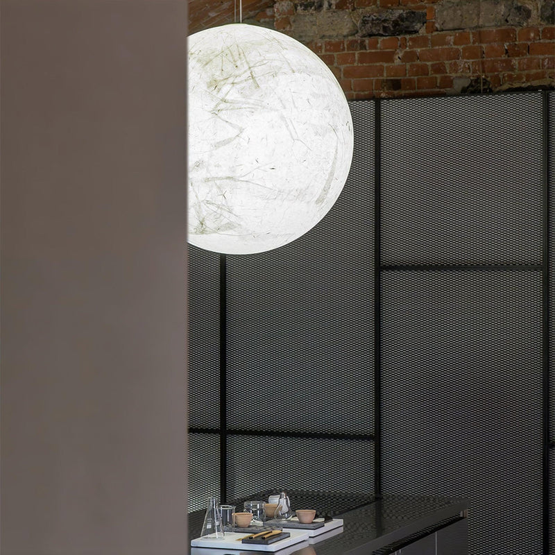 Lámpara colgante Seda lunar