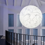 Lámpara colgante Seda lunar