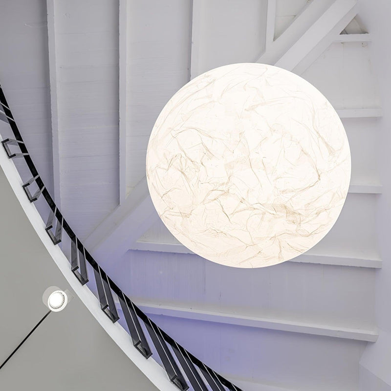 Lámpara colgante Seda lunar