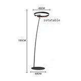 Lámpara de pie nórdica LED Pesca de diseño