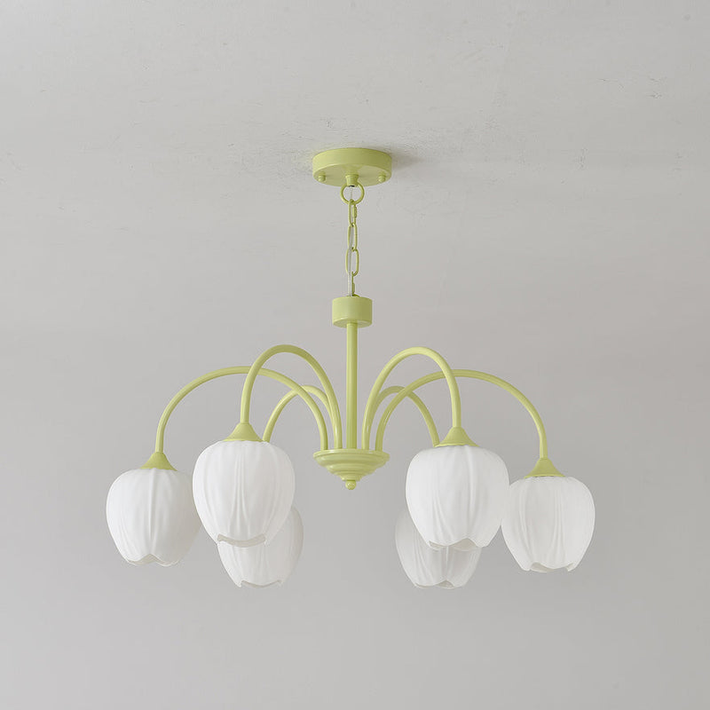 Lámpara Tulip Matcha
