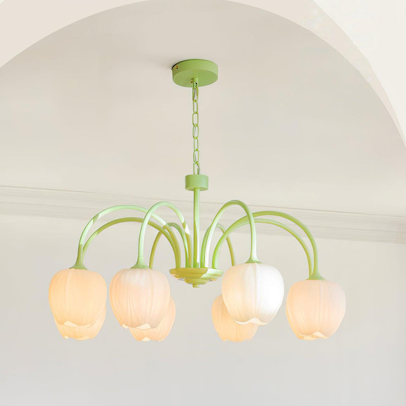 Lámpara Tulip Matcha
