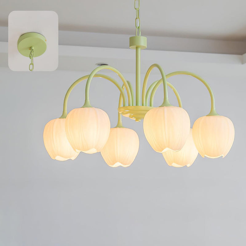 Lámpara Tulip Matcha