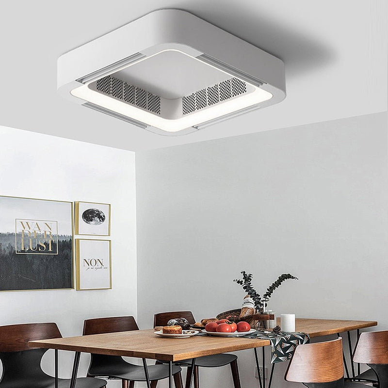 Ventiladores de techo modernos sin aspas Luces