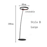 Lámpara de pie nórdica LED Pesca de diseño