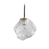 Lámpara colgante de cristal de lava