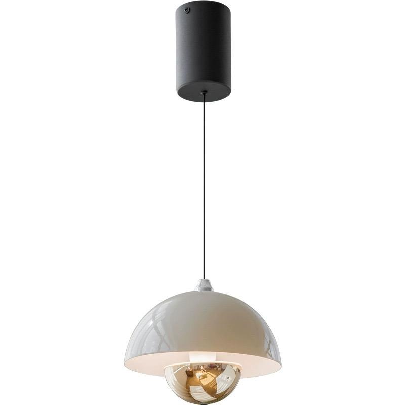 Lámpara colgante elevable en forma de vaina