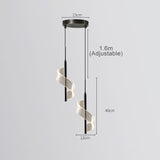Lámparas LED colgantes de estilo moderno